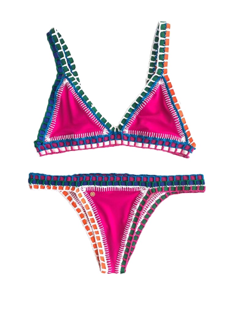 Catastrophic pattern Chapel Ibiza Bikini – Blanca Arena Swimwear